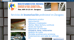 Desktop Screenshot of insonorizacionzaragoza.com